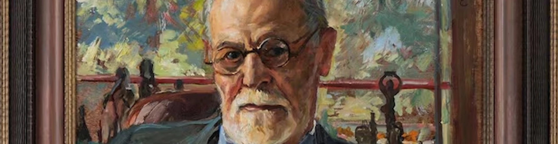 Wilhelm Victor Krausz, Portrait of Sigmund Freud (1936)